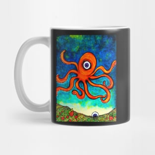 An Octopus's Garden Of Hearts Mug